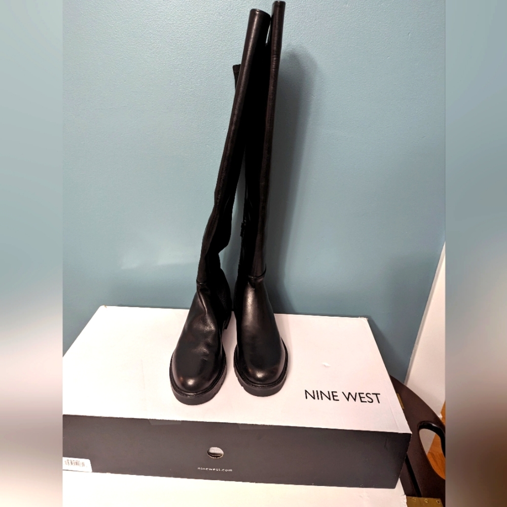Nine West knee high riding boots (NEW!) Size 8 women's medium
